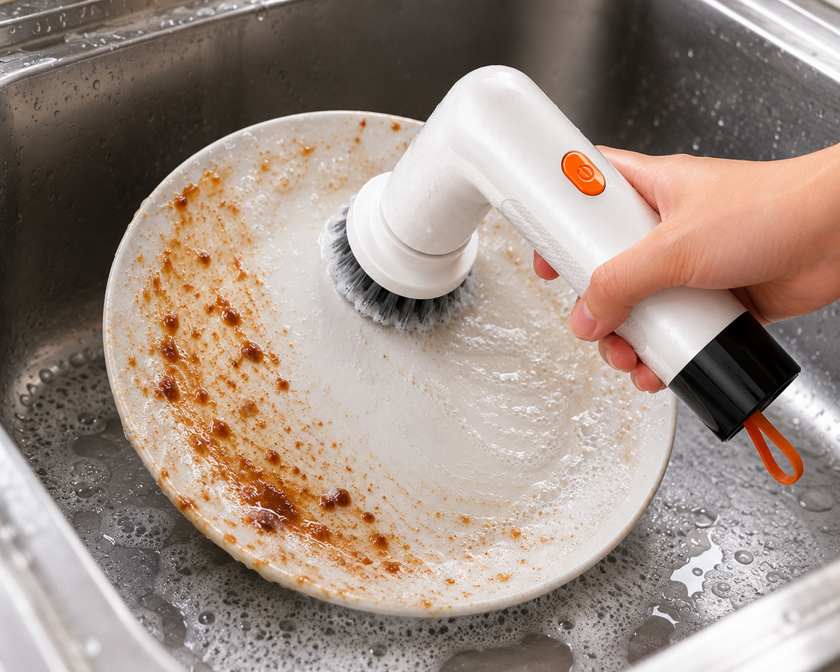 5-in-1 Electric Cleaning Brush | فرشاة التنظيف الكهربائية 5 في 1