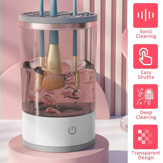 Electric Makeup Brush Cleaner | فرشاة تنظيف مكياج كهربائية