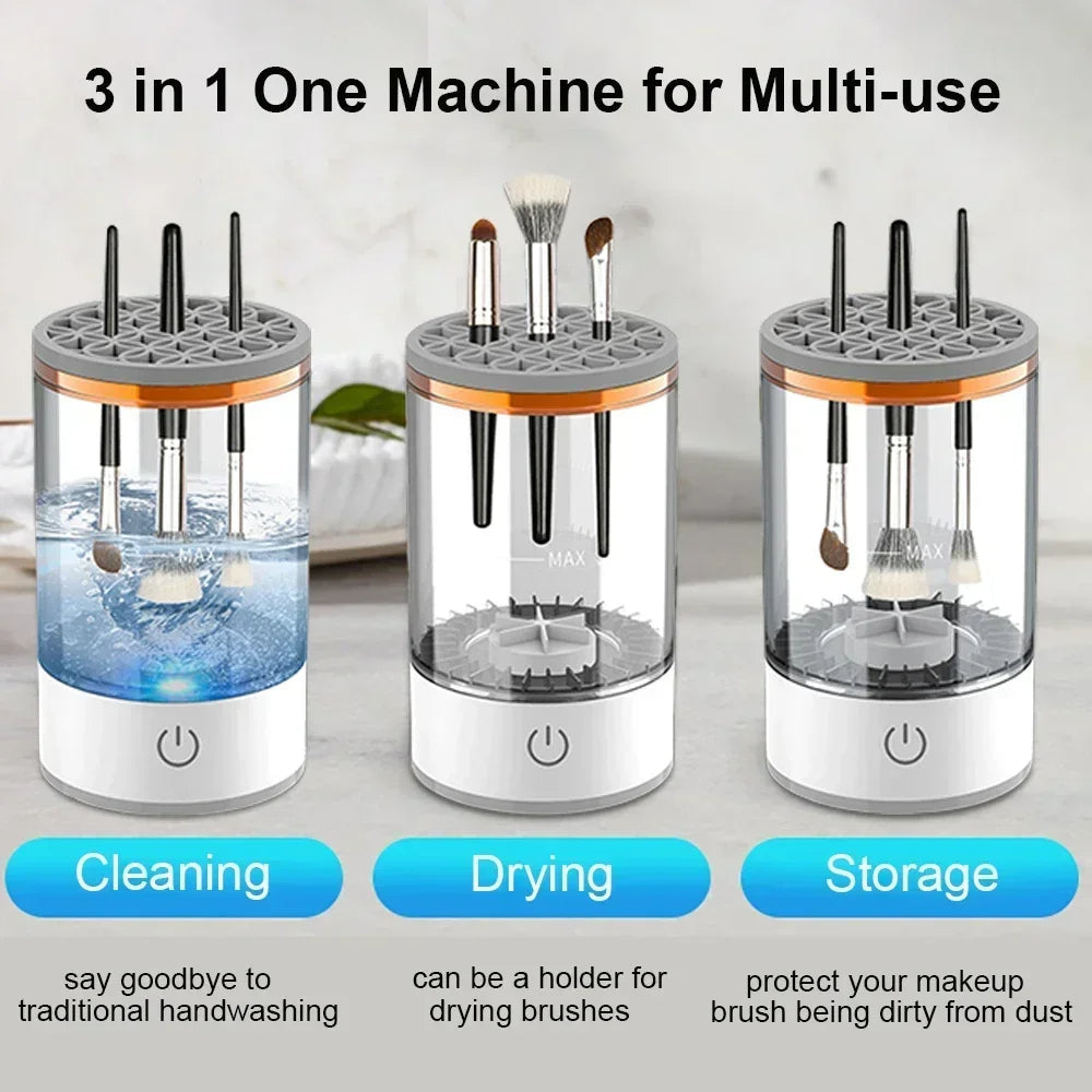 Electric Makeup Brush Cleaner | فرشاة تنظيف مكياج كهربائية