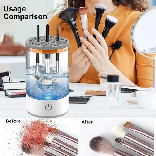 Electric Makeup Brush Cleaner | فرشاة تنظيف مكياج كهربائية